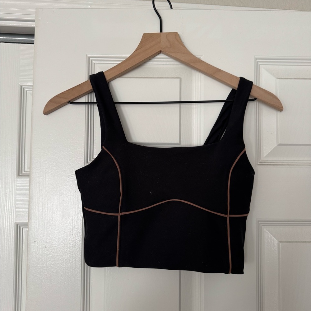 Abercrombie YPB athletic crop tank